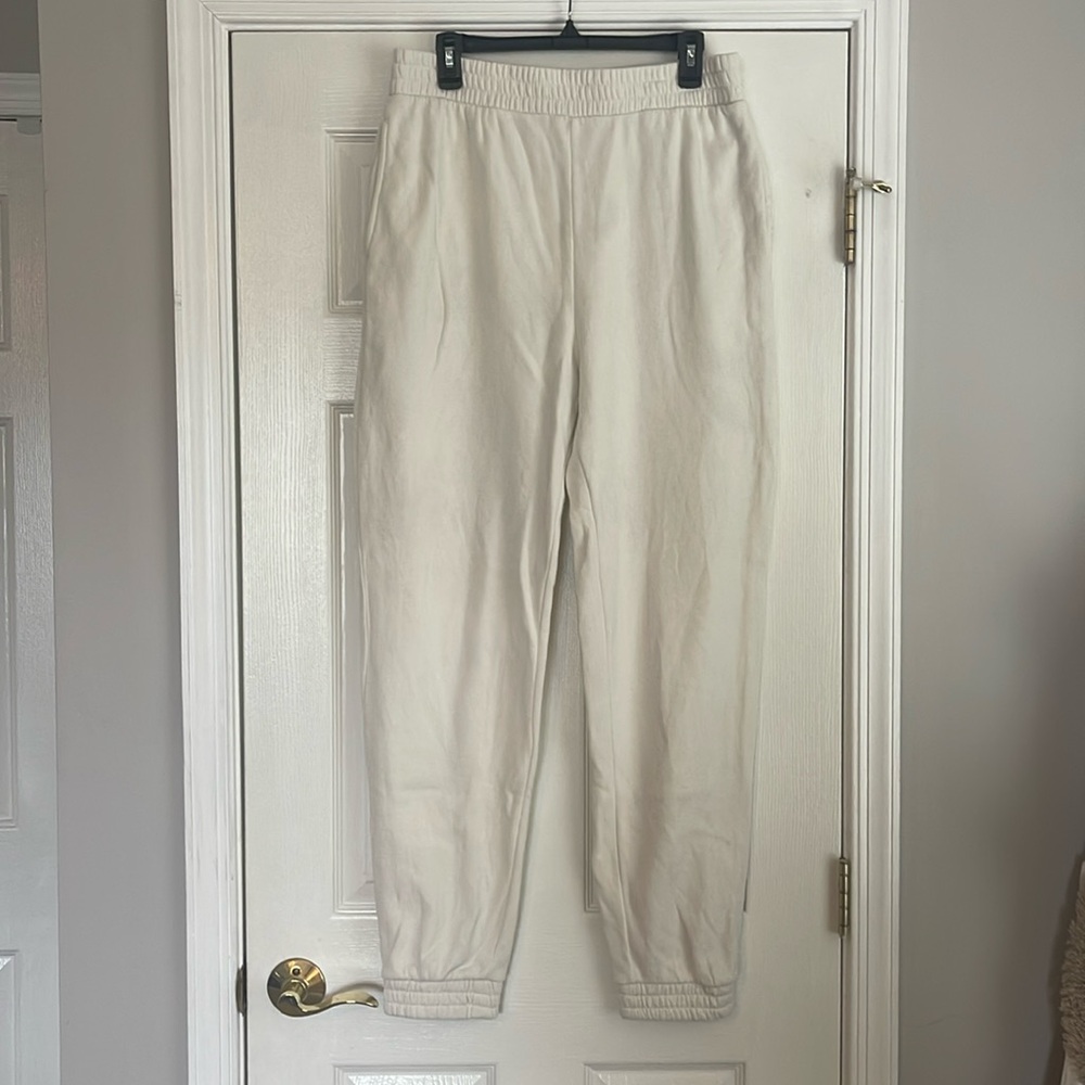 Close Side Pocket Elastic Waistband Sweatpants